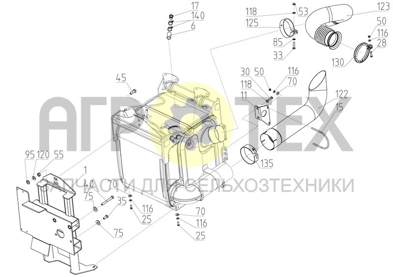 Установка катализатора (1403.05.09.800) (№85 на схеме)